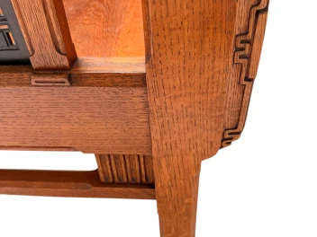 Arts & Crafts Art Nouveau Armchair by Carel Adolph Lion Cachet, 1900s